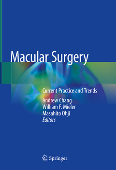 Couverture de l’ouvrage Macular Surgery