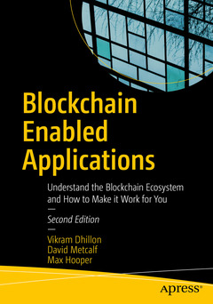 Couverture de l’ouvrage Blockchain Enabled Applications