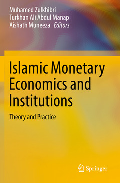 Couverture de l’ouvrage Islamic Monetary Economics and Institutions