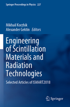 Cover of the book Engineering of Scintillation Materials and Radiation Technologies