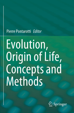 Cover of the book Evolution, Origin of Life, Concepts and Methods