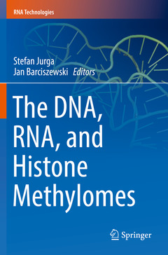 Couverture de l’ouvrage The DNA, RNA, and Histone Methylomes