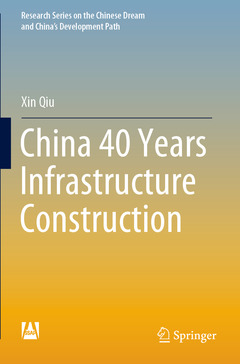 Couverture de l’ouvrage China 40 Years Infrastructure Construction