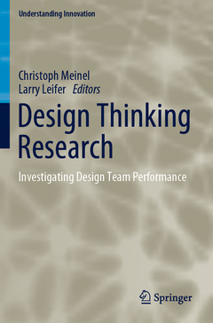 Couverture de l’ouvrage Design Thinking Research 