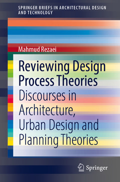Couverture de l’ouvrage Reviewing Design Process Theories