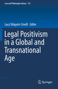 Couverture de l’ouvrage Legal Positivism in a Global and Transnational Age