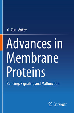 Couverture de l’ouvrage Advances in Membrane Proteins