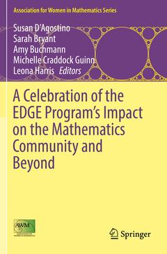 Couverture de l’ouvrage A Celebration of the EDGE Program’s Impact on the Mathematics Community and Beyond 