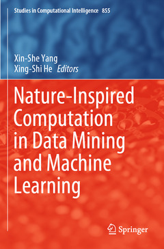 Couverture de l’ouvrage Nature-Inspired Computation in Data Mining and Machine Learning