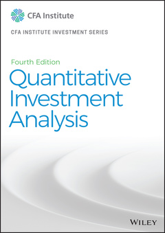 Couverture de l’ouvrage Quantitative Investment Analysis