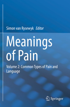Couverture de l’ouvrage Meanings of Pain