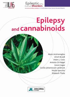 Couverture de l’ouvrage Epilepsy and cannabinoids