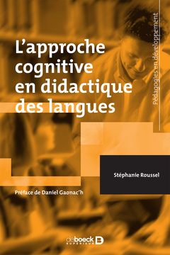 Cover of the book L'approche cognitive en didactique des langues