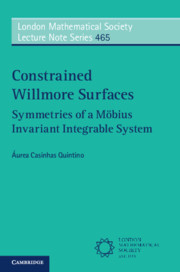 Couverture de l’ouvrage Constrained Willmore Surfaces
