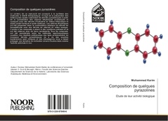 Couverture de l’ouvrage Composition de quelques pyrazolines