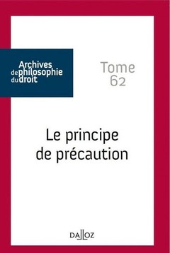 Cover of the book Le principe de précaution - Tome 62