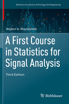Couverture de l’ouvrage A First Course in Statistics for Signal Analysis