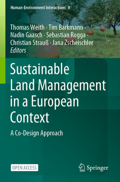 Couverture de l’ouvrage Sustainable Land Management in a European Context