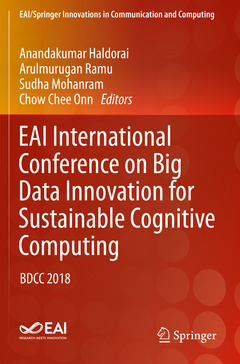 Couverture de l’ouvrage EAI International Conference on Big Data Innovation for Sustainable Cognitive Computing