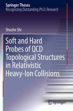 Couverture de l’ouvrage Soft and Hard Probes of QCD Topological Structures in Relativistic Heavy-Ion Collisions