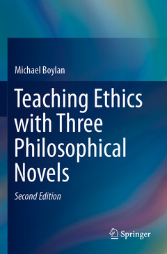 Couverture de l’ouvrage Teaching Ethics with Three Philosophical Novels