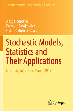 Couverture de l’ouvrage Stochastic Models, Statistics and Their Applications