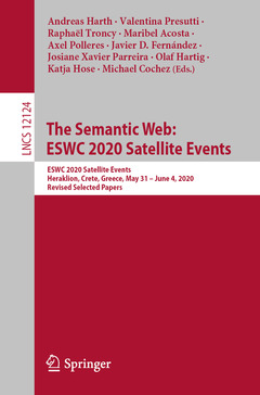 Couverture de l’ouvrage The Semantic Web: ESWC 2020 Satellite Events