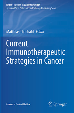 Cover of the book Current Immunotherapeutic Strategies in Cancer