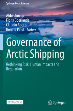 Couverture de l’ouvrage Governance of Arctic Shipping