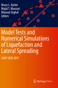 Couverture de l’ouvrage Model Tests and Numerical Simulations of Liquefaction and Lateral Spreading