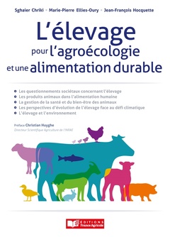 Couverture de l’ouvrage L'élevage pour l'agroécologie et une alimentation durable