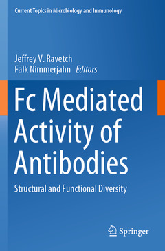 Couverture de l’ouvrage Fc Mediated Activity of Antibodies