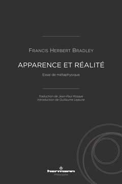 Couverture de l’ouvrage Apparence et réalité