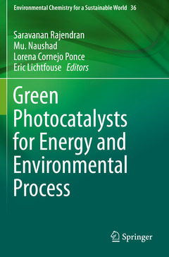 Couverture de l’ouvrage Green Photocatalysts for Energy and Environmental Process