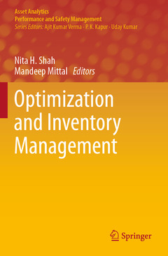 Couverture de l’ouvrage Optimization and Inventory Management