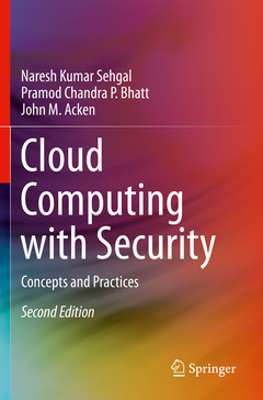 Couverture de l’ouvrage Cloud Computing with Security