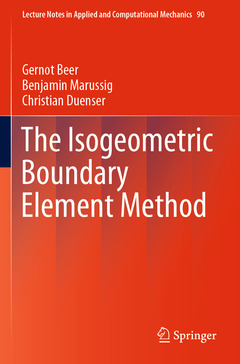 Couverture de l’ouvrage The Isogeometric Boundary Element Method