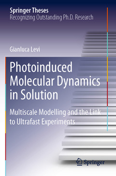 Cover of the book Photoinduced Molecular Dynamics in Solution