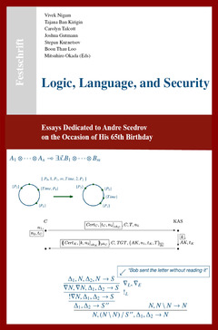 Couverture de l’ouvrage Logic, Language, and Security