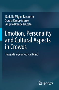 Couverture de l’ouvrage Emotion, Personality and Cultural Aspects in Crowds