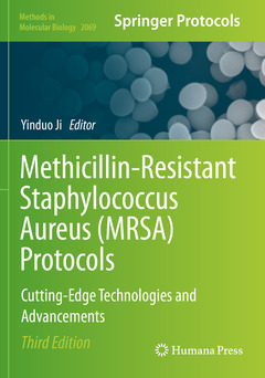 Couverture de l’ouvrage Methicillin-Resistant Staphylococcus Aureus (MRSA) Protocols