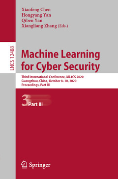 Cover of the book Machine Learning for Cyber Security