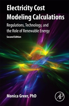 Cover of the book Electricity Cost Modeling Calculations