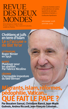 Cover of the book REVUE DES DEUX MONDES DECEMBRE JANVIER 2019 - LE PAPE