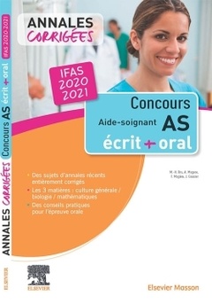 Cover of the book Concours Aide-soignant - Annales corrigées - IFAS 2020
