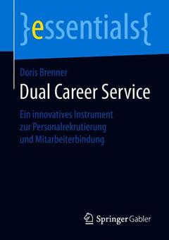 Couverture de l’ouvrage Dual Career Service