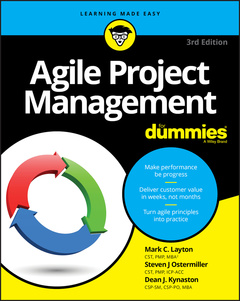 Couverture de l’ouvrage Agile Project Management For Dummies