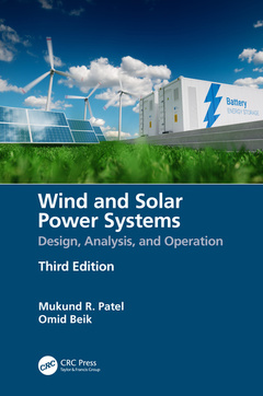 Couverture de l’ouvrage Wind and Solar Power Systems