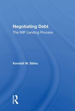Couverture de l’ouvrage Negotiating Debt
