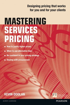 Couverture de l’ouvrage Mastering Services Pricing